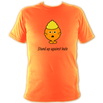 Stand Up Against Hate - Plain T-Shirt - The Angry Orange
